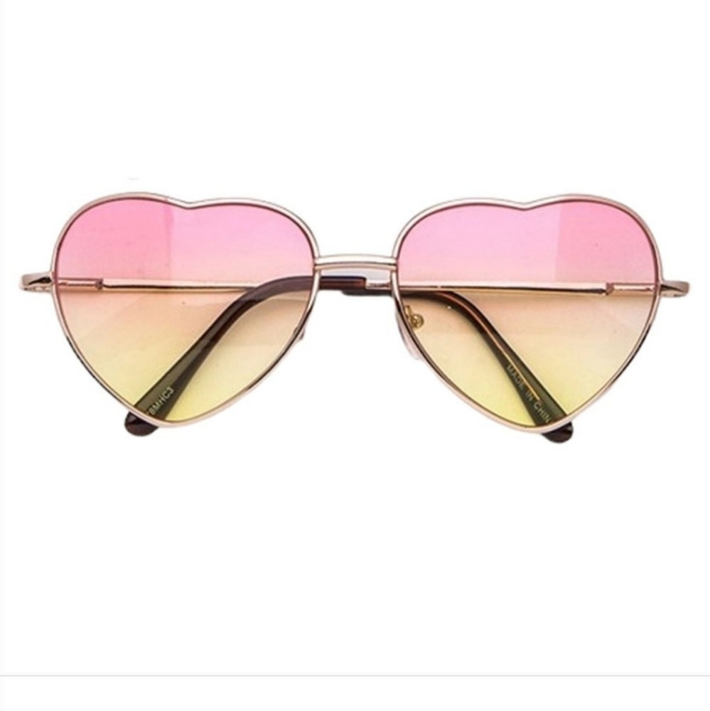 New Pink Heart Sunglasses, NWT